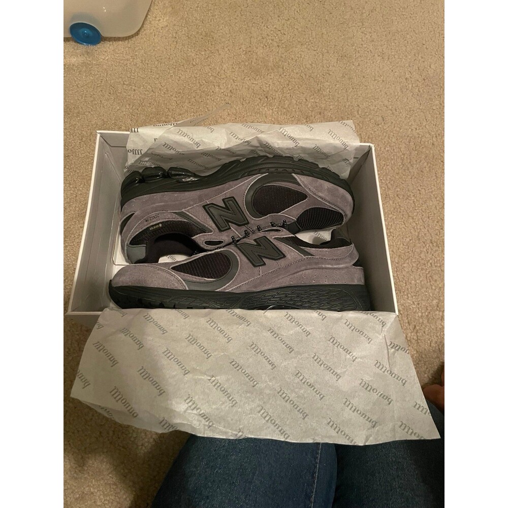 New Balance 2002R Gore-Tex JJJJound Charcoal Black